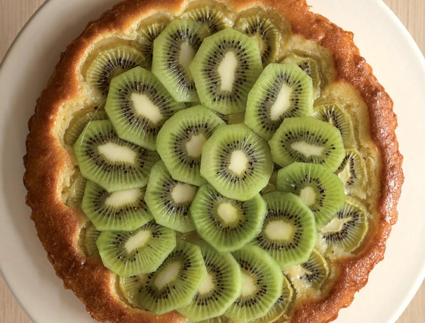 plate food fruit plant produce kiwi