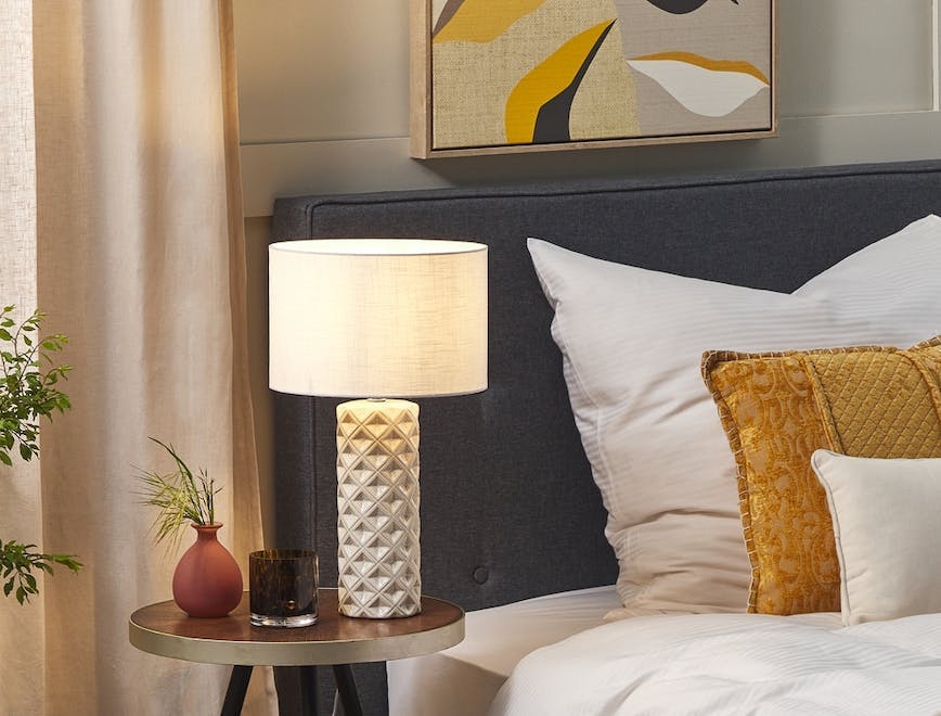 lamp cushion home decor pillow table lamp